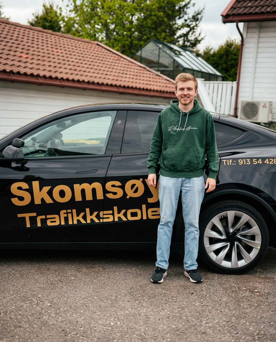 Henrik bestod Klasse B automat